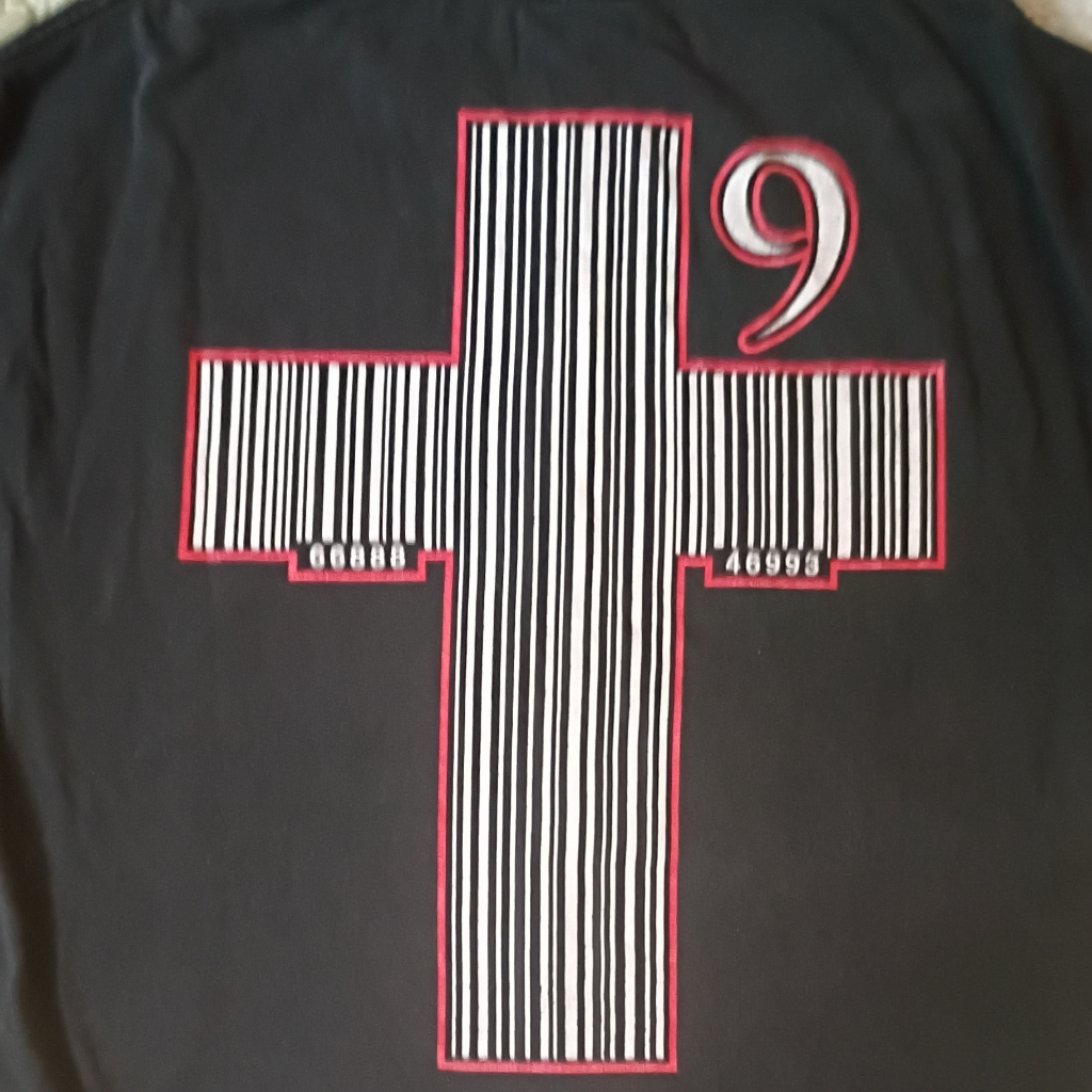 Tech N9ne Vintage Barcode Cross Tour Shirt Xl Eminem Insane Clown Posse Esham